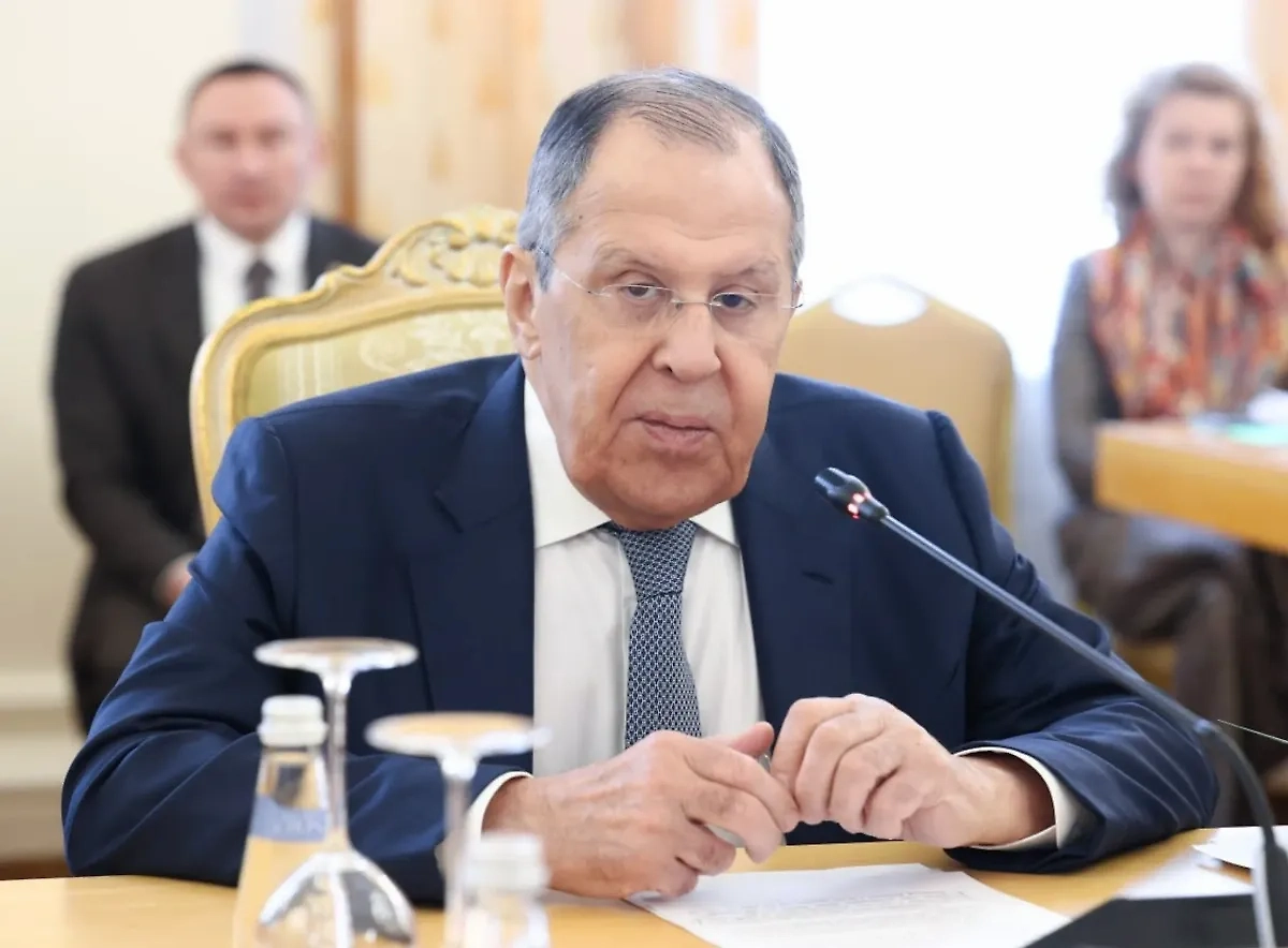 Сергей Лавров. Обложка © Telegram / МИД России