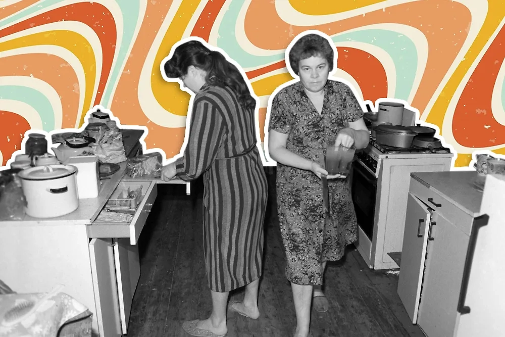 Жизнь в советской коммуналке: ужасы коммунального быта. Обложка © РИА Новости / Юрий Тутов, © Freepik