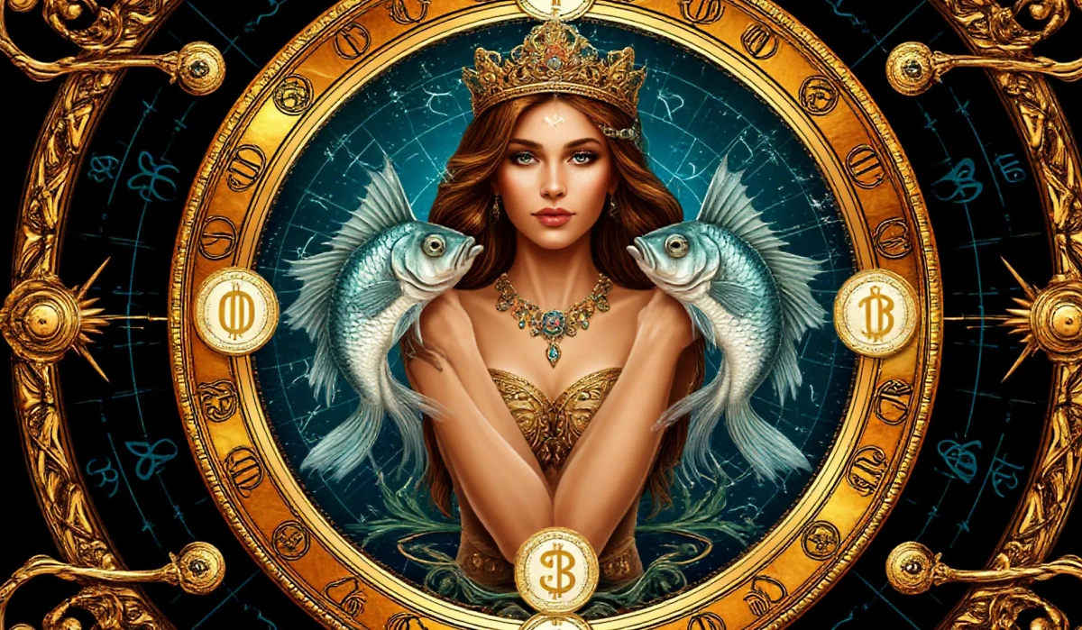 Знак зодиака Рыбы: астрологи назвали знаки зодиака, которые разбогатеют в июне 2025. Фото © «Шедеврум»