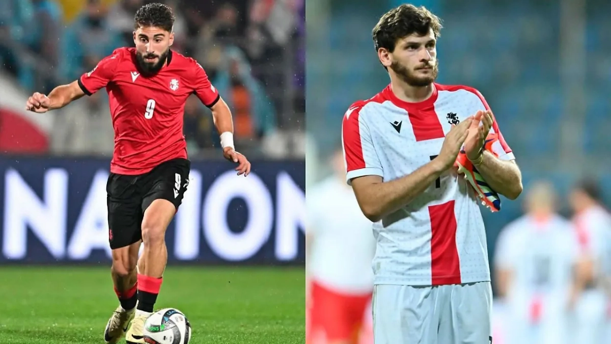 Зурико Давиташвили, Хвича Кварацхелия. Обложка © Instagram (признан экстремистской организацией и запрещён на территории Российской Федерации) / kvara7, zzuka10