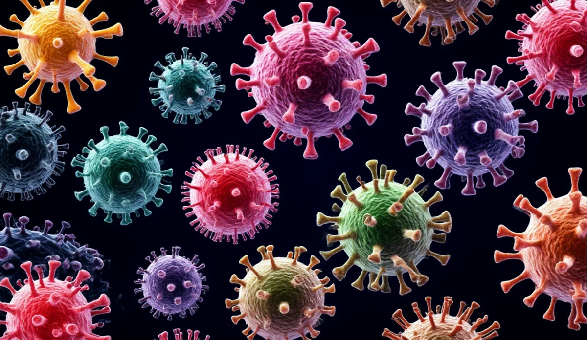 Вирусы как бы одновременно живые и неживые. Есть четыре критерия «живости», и в этом тесте вирусы набирают всего 50%. Фото © «Шедеврум»