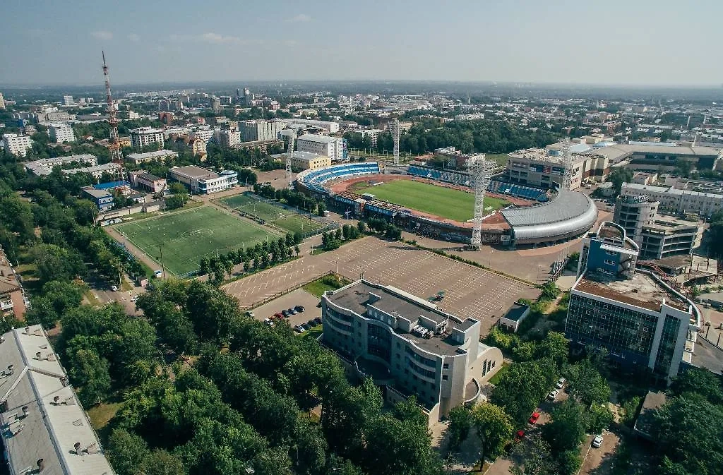 Вид на Стадион «Шинник» в Ярославле, 2016г. Обложка © Наталья Гарнелис/ТАСС
