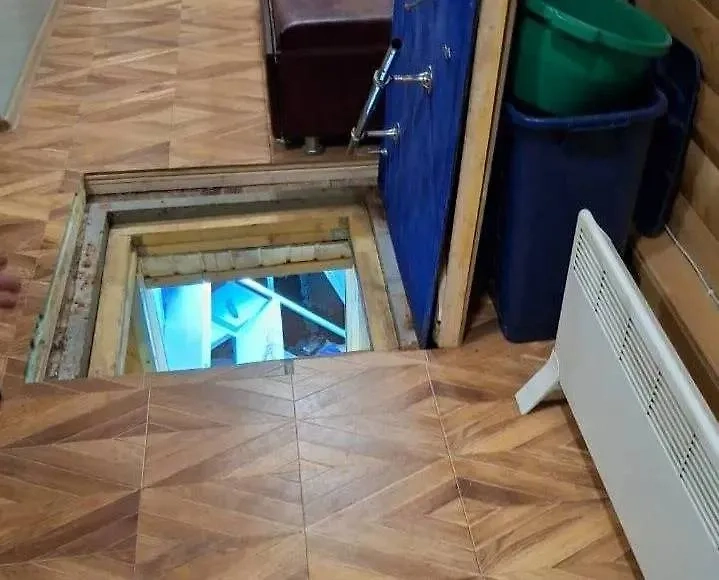 Подвал, где обнаружили погибших. Фото © Telegram / Прокуратура Московской области