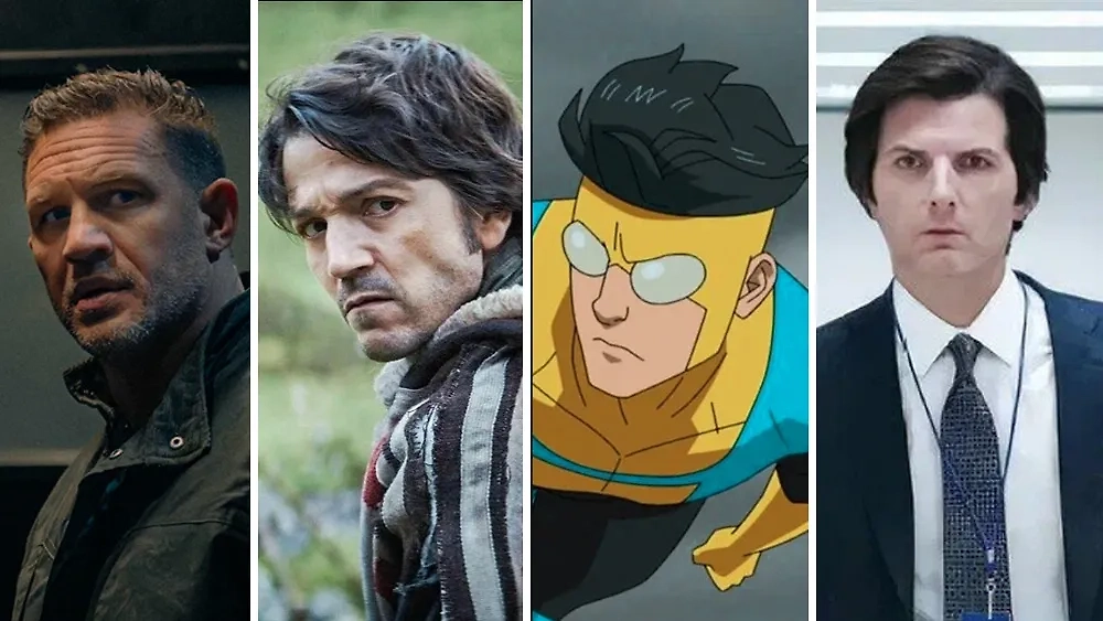 Выжить в больнице, расколоть сознание и спасти галактику: лучшие сериалы 2025 года. Обложка © Кадр из фильма «Гангстерленд», «Андор», «Непобедимый», «Разделение» / Kinopoisk