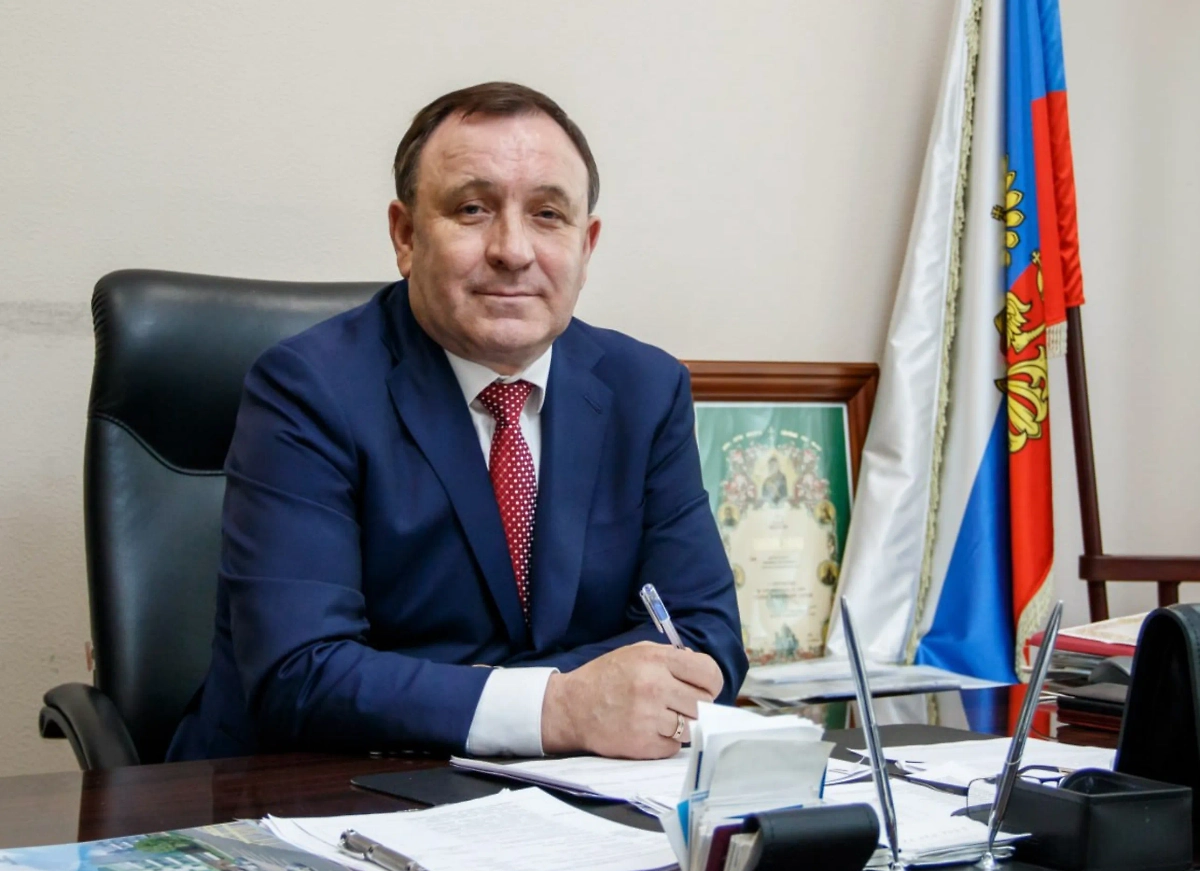 Мэр Иркутского района Леонид Фролов. Фото © Telegram / Леонид Фролов