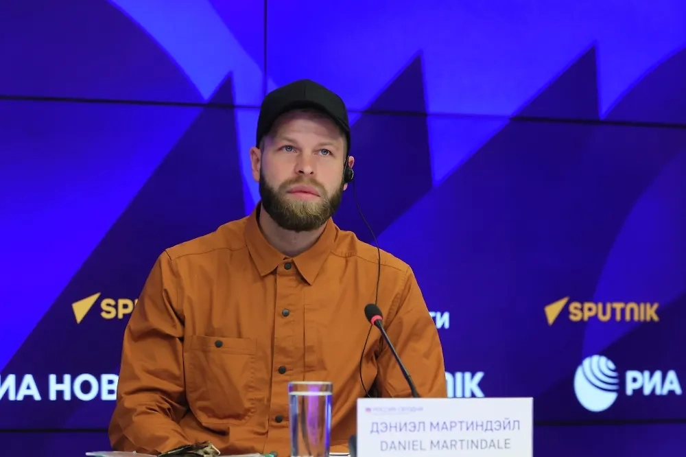 Дэниэл Мартиндейл. Обложка © РИА Новости / Виталий Белоусов
