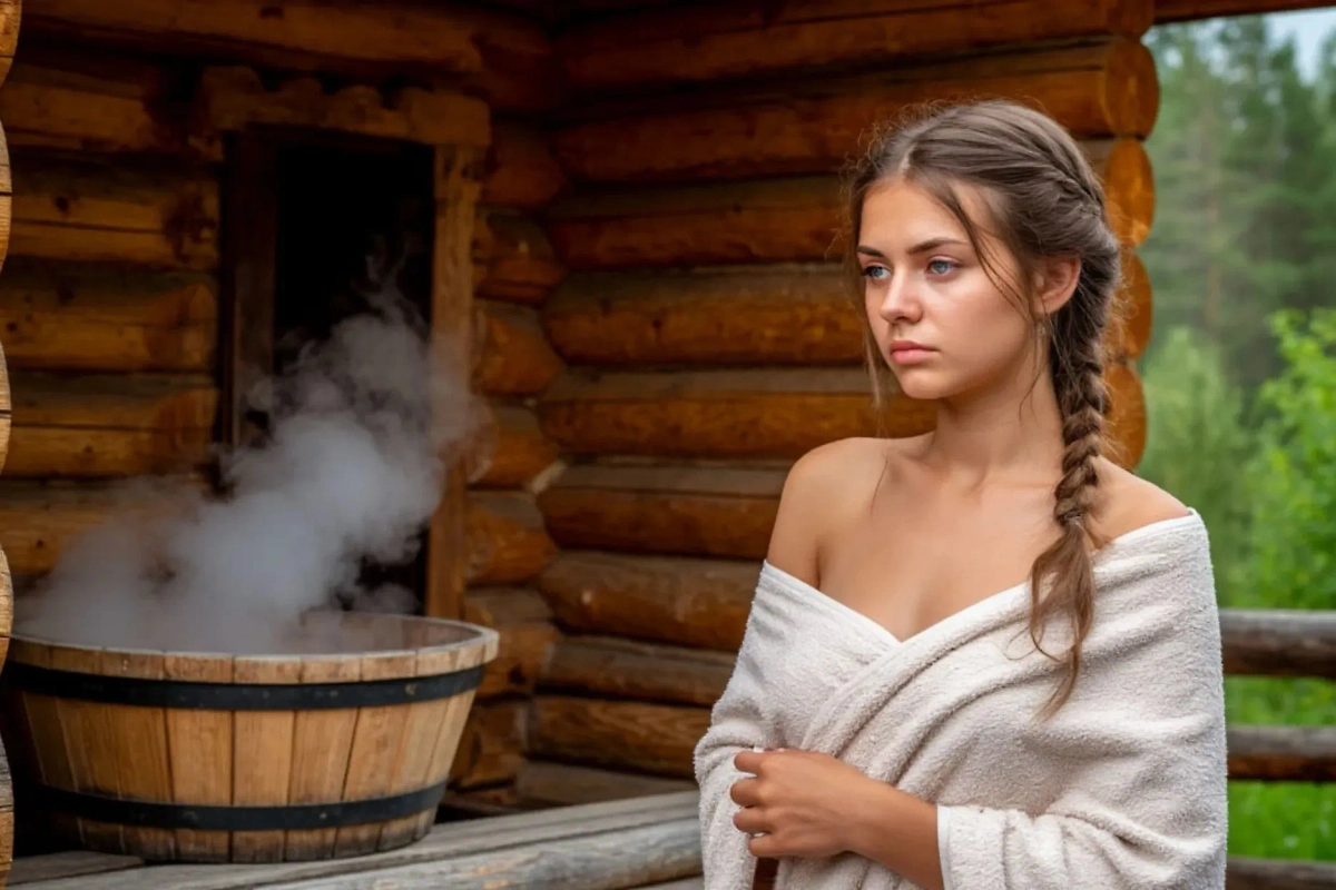 Баня была не просто способом помыться. Это ритуальное место, которое очищает как тело, так и душу. Фото © «Шедеврум»  