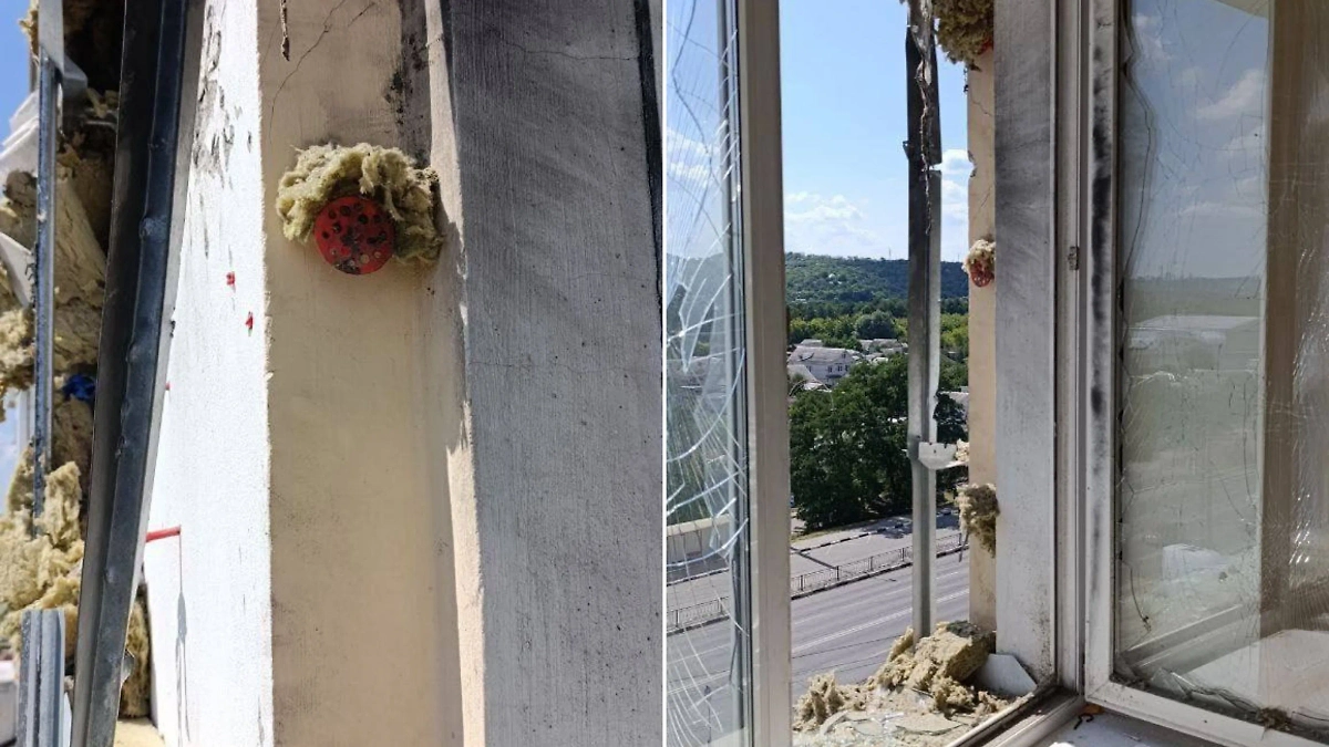 Последствия атаки ВСУ. Фото © Telegram / Настоящий Гладков