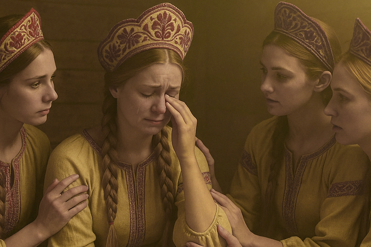 «Ешь, молись, люби»... А может, лучше: «Плачь, парься, молись...»? Для борьбы с депрессией и то, и другое помогает. Обложка © ChatGPT