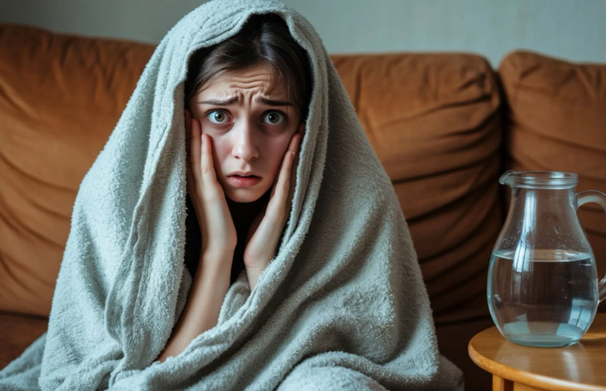 Если дрон уже в вашей квартире, помочь могут мокрое одеяло, капитальная стена и молитва. Фото © «Шедеврум»