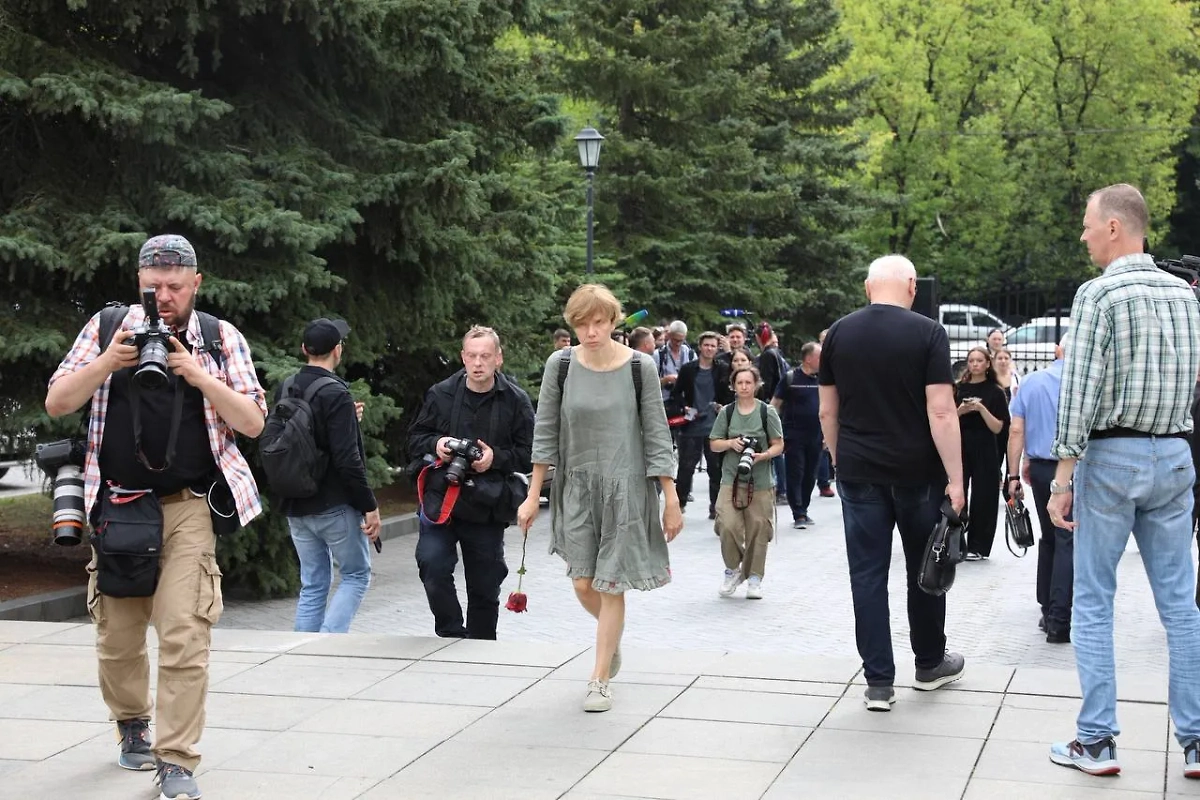 Прощание с режиссёром Юрием Морозом. Фото © Life.ru