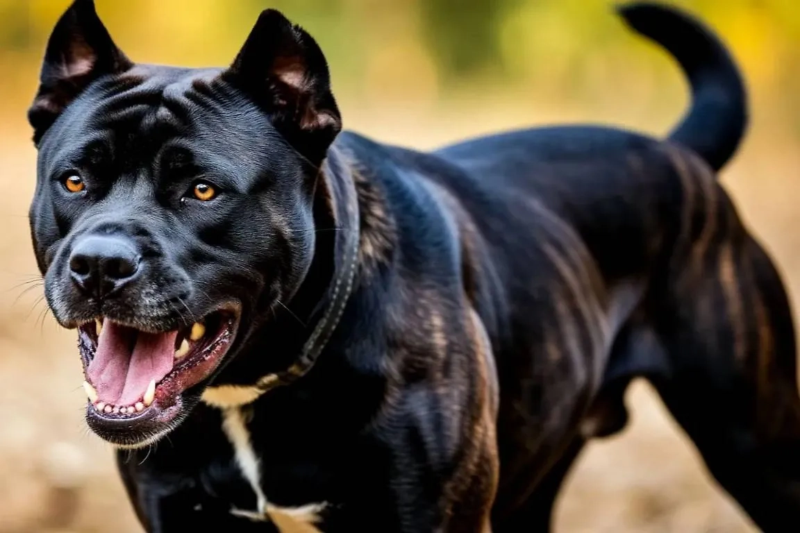 Агрессивная собака. Обложка © Шедеврум / Life.ru
