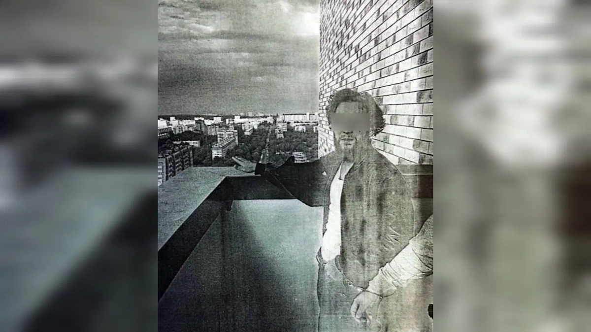 Задержанный злоумышленник. Фото © Telegram / ПРОКУРАТУРА МОСКВЫ