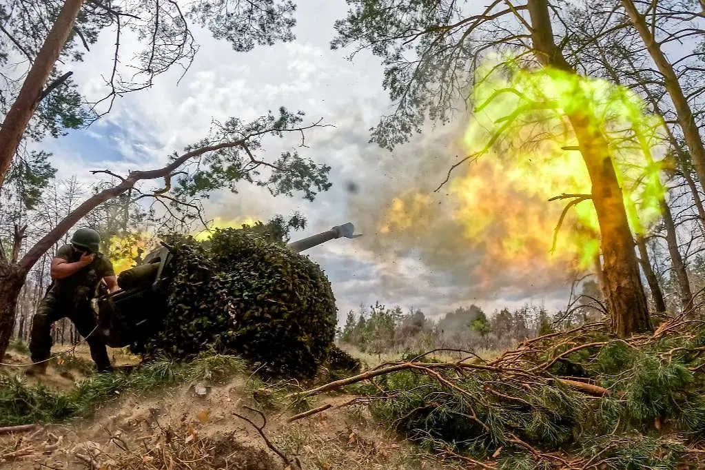 Армия России уничтожает позиции ВСУ в Харьковской области. Обложка © ТАСС / Алексей Коновалов