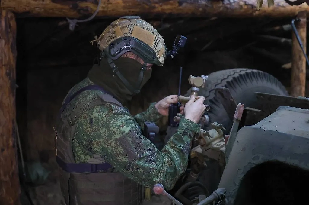 Российские военные занимают позиции в Харьковской области. Фото © ТАСС / Алексей Коновалов