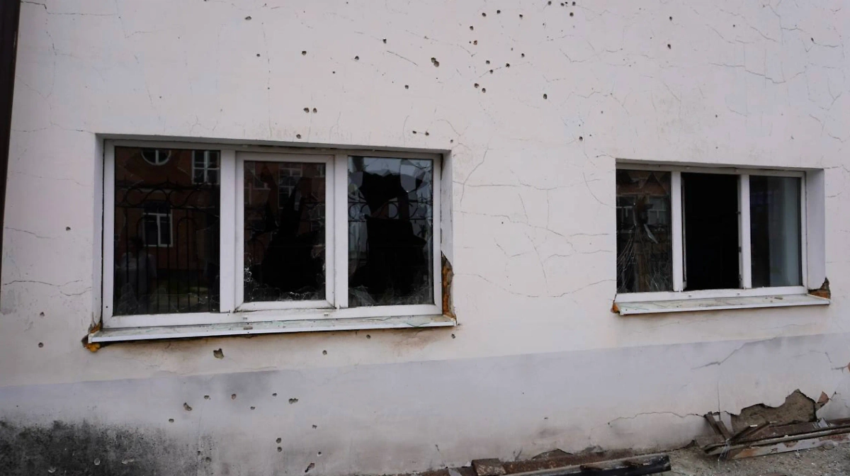 Последствия атаки ВСУ. Фото © Telegram / Александр Хинштейн