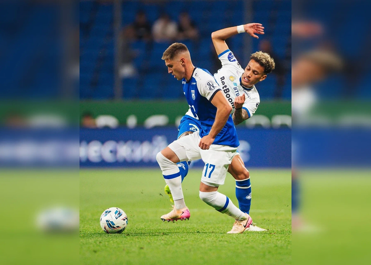 Момент из матча «Динамо» Москва — ФК «Балтика», 18 июля 2025 года. Обложка © Telegram / ФК «Динамо» Москва