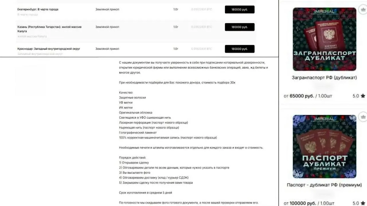 Украинцы пытаются въехать в РФ, купив российские паспорта у релокантов. Обложка © Teelgram / Mash