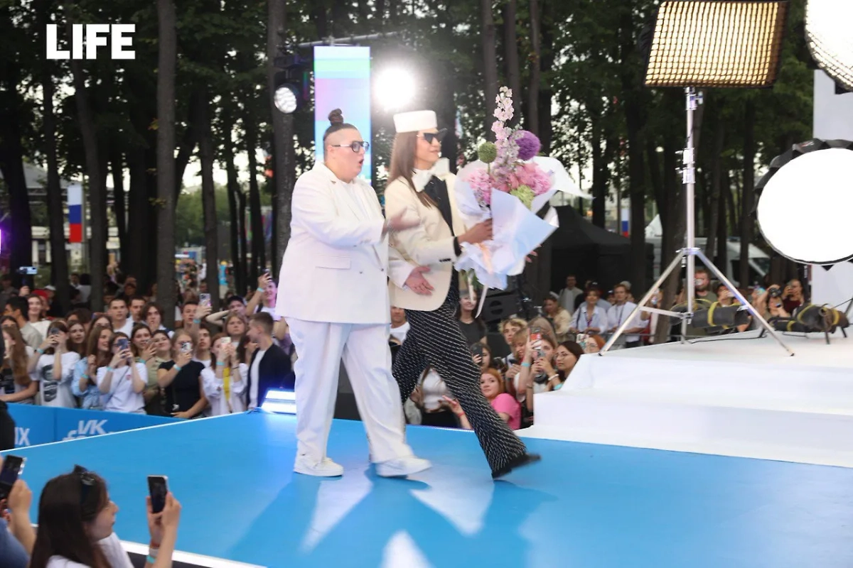 Наташа Гасанханова и Алексей Жидковский. Фото © Life.ru