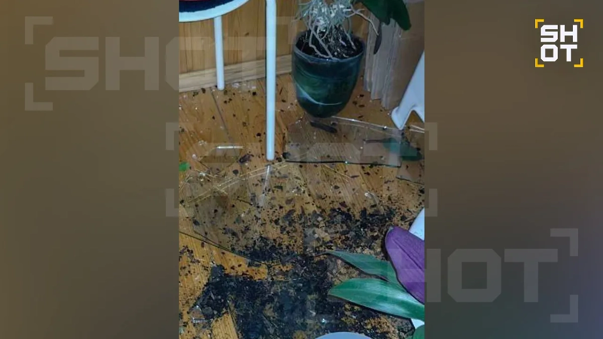 Последствия атаки дронов. Фото © SHOT