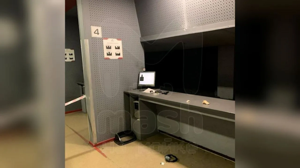 Китаянка пыталась покончить с собой в тире. Фото © Telegram/ Mash на Мойке