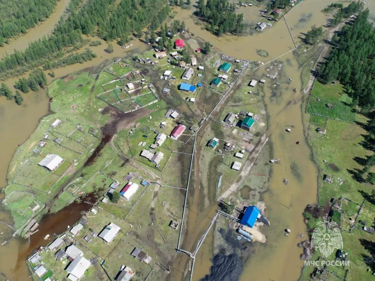 МЧС России работает в Якутии. Обложка © Пресс-служба МЧС России