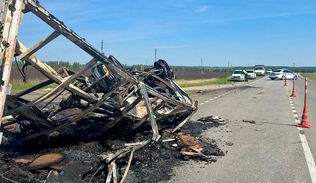 ДТП в Пензенской области. Обложка © Госавтоинспекция