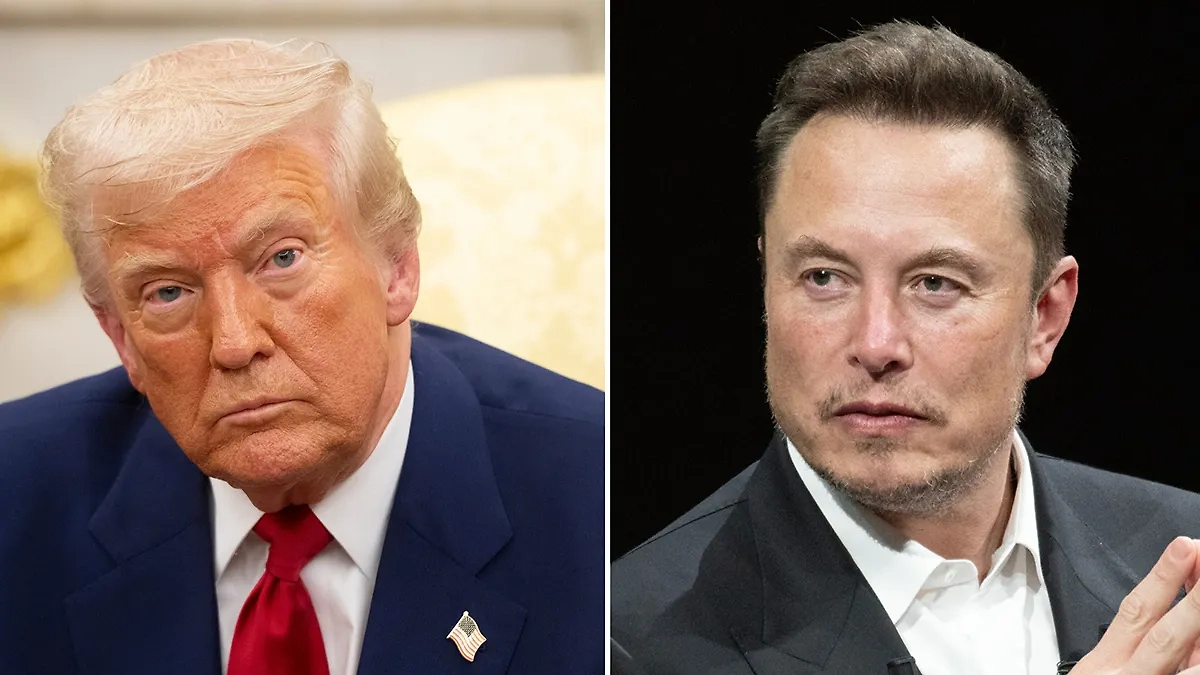 Дональд Трамп и Илон Маск. Обложка © Shutterstock / FOTODOM / noamgalai, Frederic Legrand - COMEO