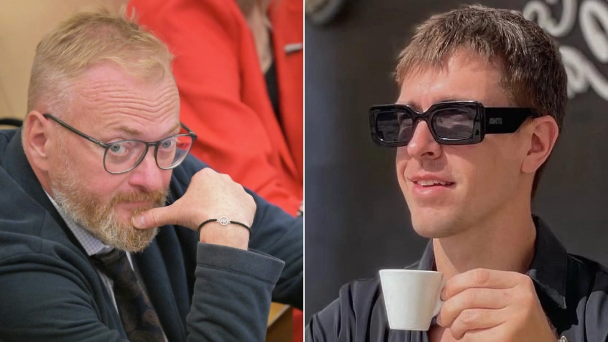 Виталий Милонов и Алекс Лесли. Обложка © РИА Новости / Владимир Федоренко, © Instagram (признан экстремистской организацией и запрещён на территории Российской Федерации) / alexleskey