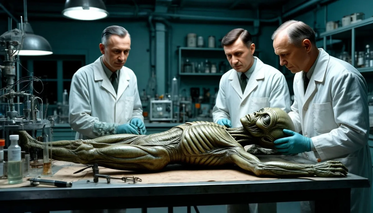 Между прочим, в СССР НЛО изучали на государственном уровне и даже при помощи военных. Фото © «Шедеврум»