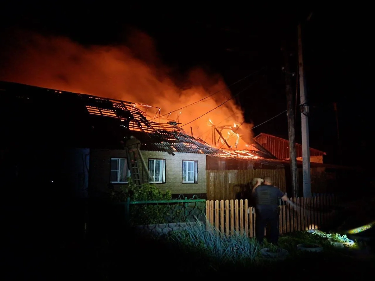 Последствия атаки ВСУ. Обложка © Telegram / Александр Хинштейн