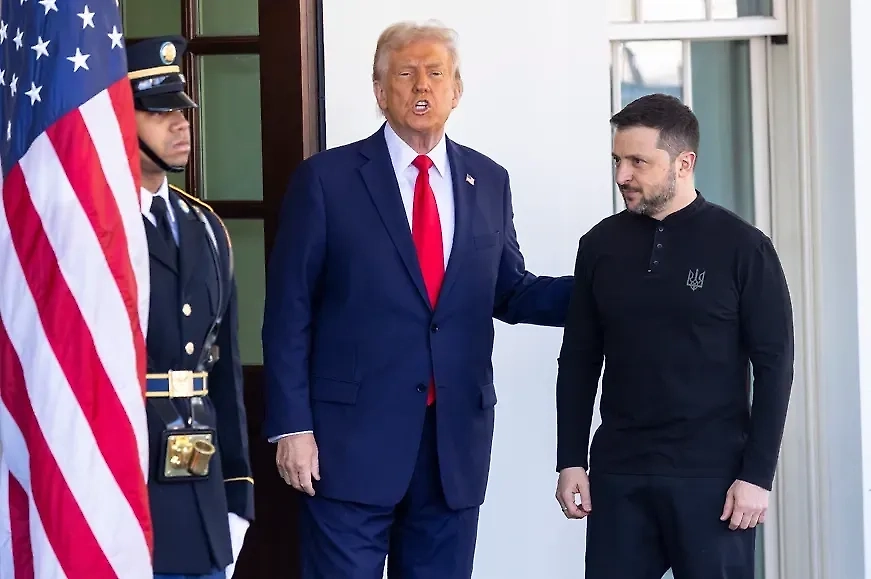 Дональд Трамп и Владимир Зеленский. Обложка © Shutterstock / FOTODOM / Joshua Sukoff