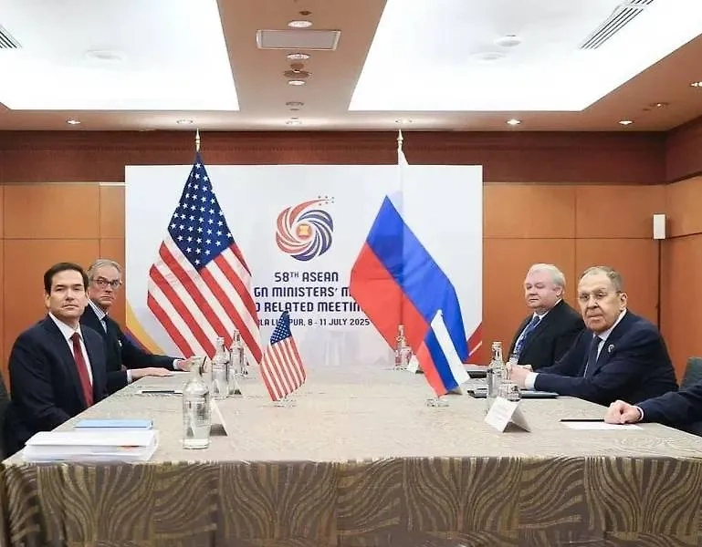 Марко Рубио и Сергей Лавров. Обложка © Telegram / МИД России