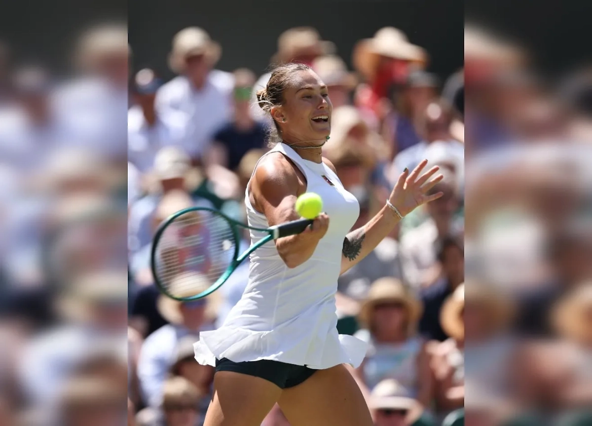 Арина Соболенко. Обложка © X / Wimbledon