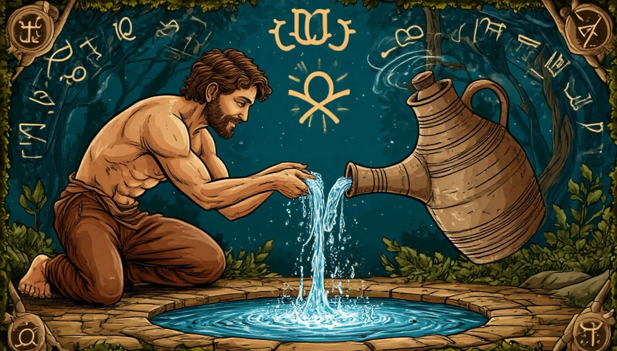 Финансовый гороскоп на июль 2025 для всех знаков зодиака: Водолей. Фото © «Шедеврум»