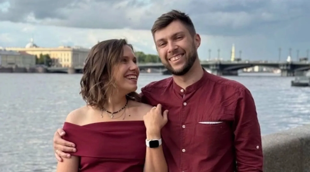 Дмитрий с супругой. Фото © Соцсети Полины Барминой