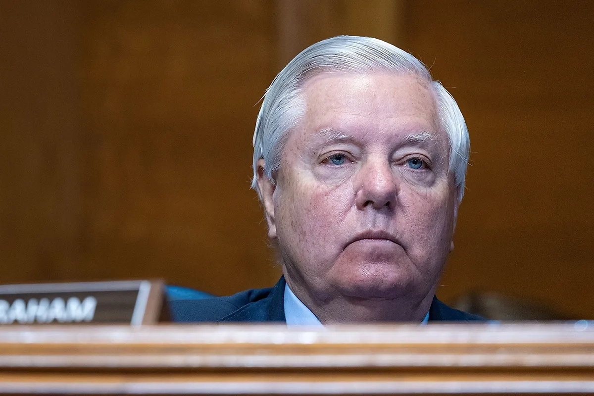 Конгрессмен-республиканец Линдси Грэм*. Фото © Shutterstock / FOTODOM / Maxim Elramsisy