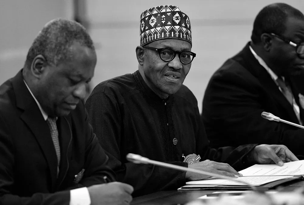 Мухаммаду Бухари. Обложка © РИА Новости / Рамиль Ситдиков