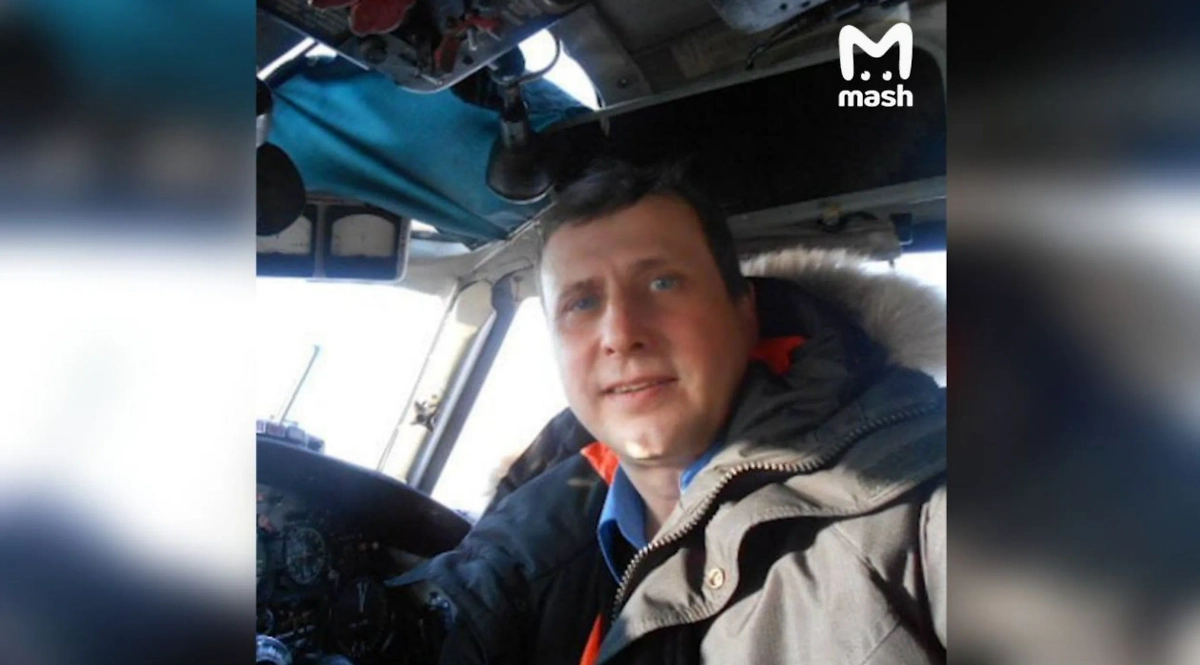 Командир разбившегося под Тындой Ан-24 Вячеслав Логвинов. Фото © Telegram / Mash