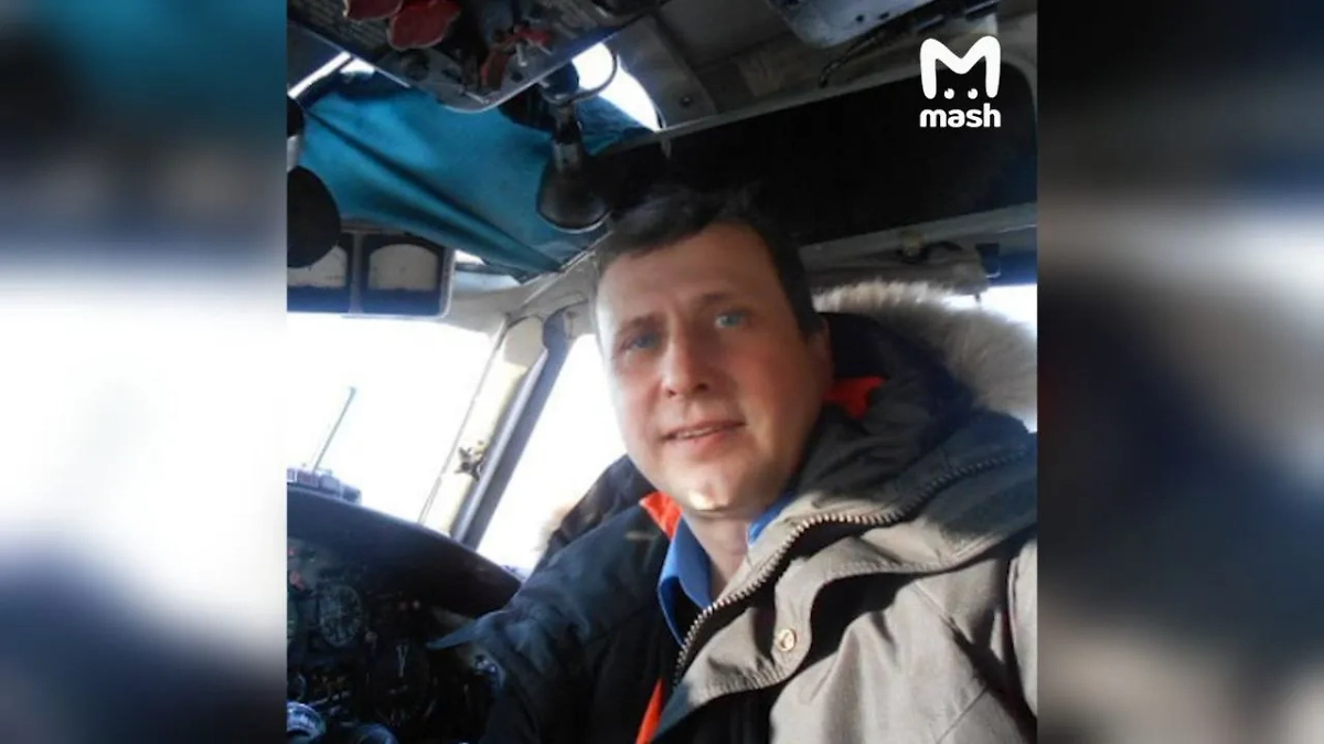 Командир разбившегося под Тындой Ан-24 Вячеслав Логвинов. Фото © Telegram / Mash