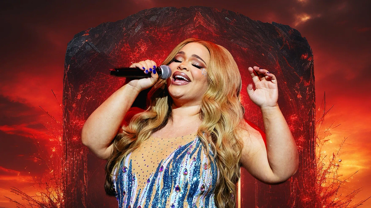 Американская блогерша Триша Пэйтас предсказывает смерти знаменитостей своими родами. Обложка © Коллаж © Life.ru, фото © Freepik © Getty Images / Rick Kern