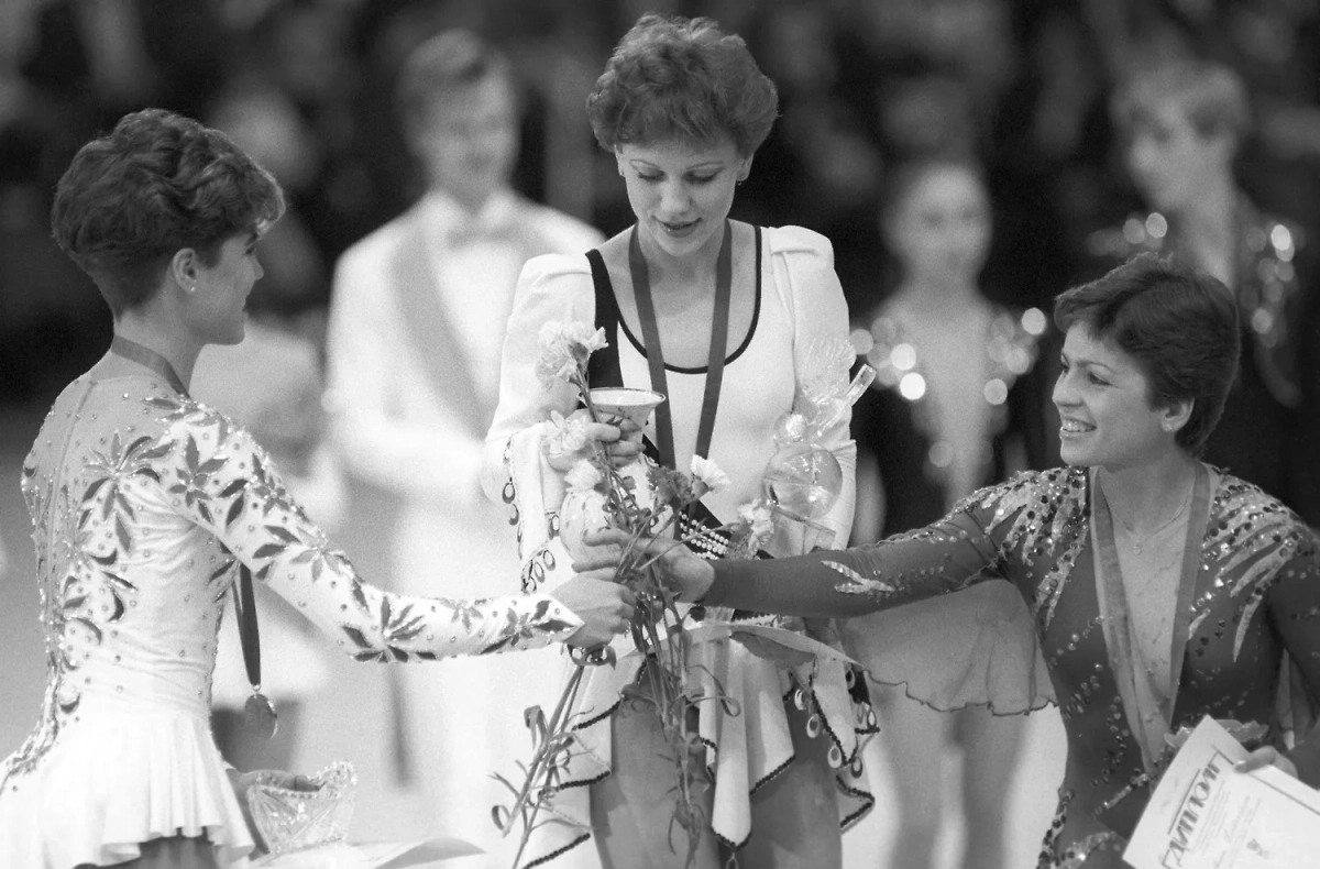 Кира Иванова на Олимпиаде в Сараеве стала первым в СССР призёром в женском фигурном катании. Фото © Instagram (признан экстремистской организацией и запрещён на территории Российской Федерации) / _history_istoriya_