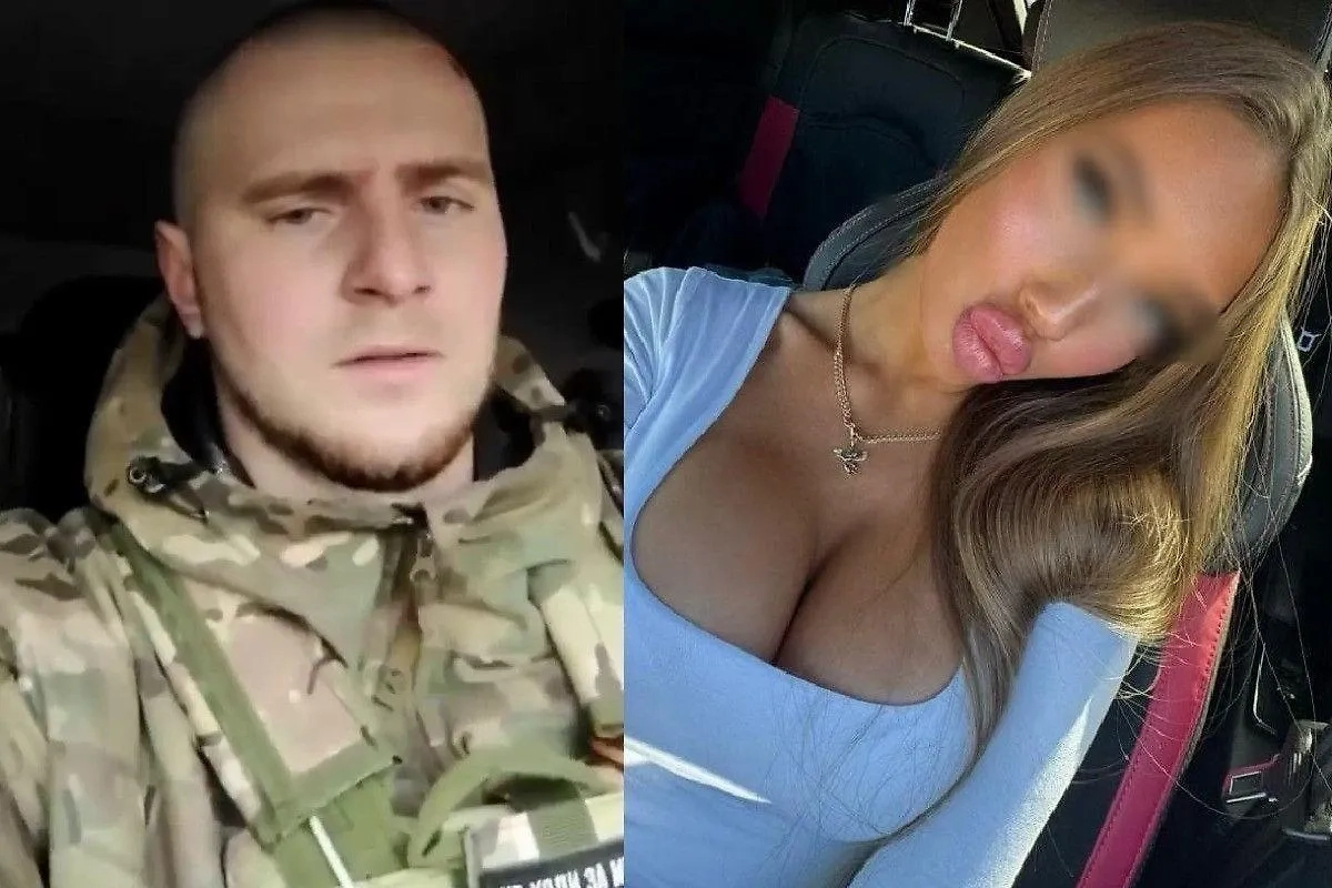 Погибший боец СВО Георгий Костырко и его бывшая жена. Обложка © rzn.info