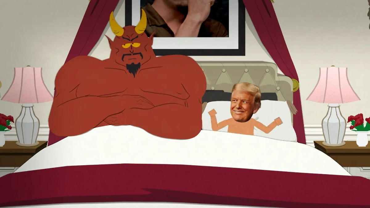 Кадр из первой серии 27-го сезона «Южного парка». Обложка © «Южный парк» / Kinopoisk