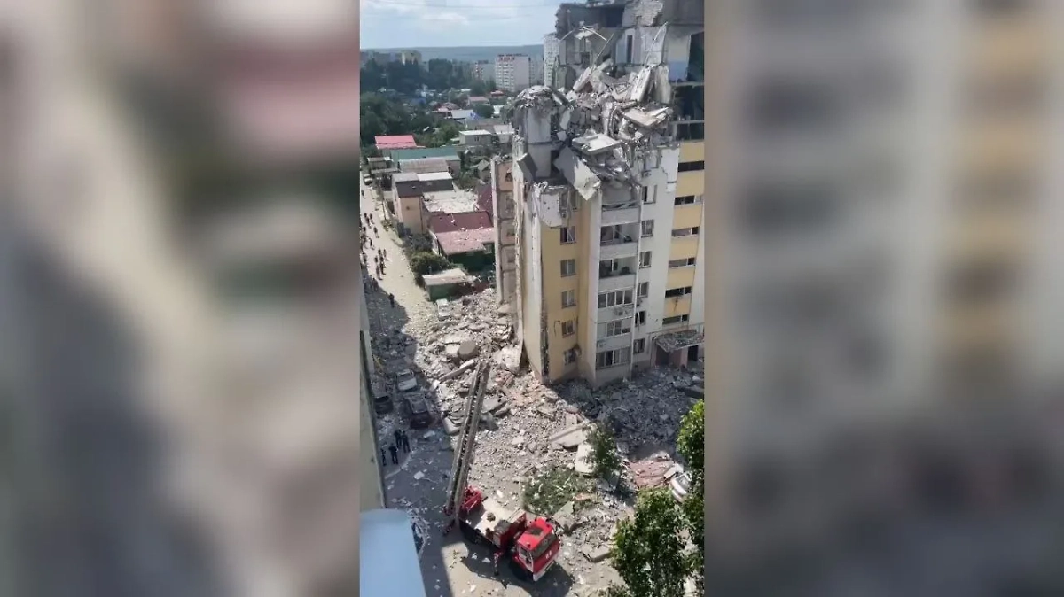 Последствия взрыва газа в Саратове. Фото © SHOT