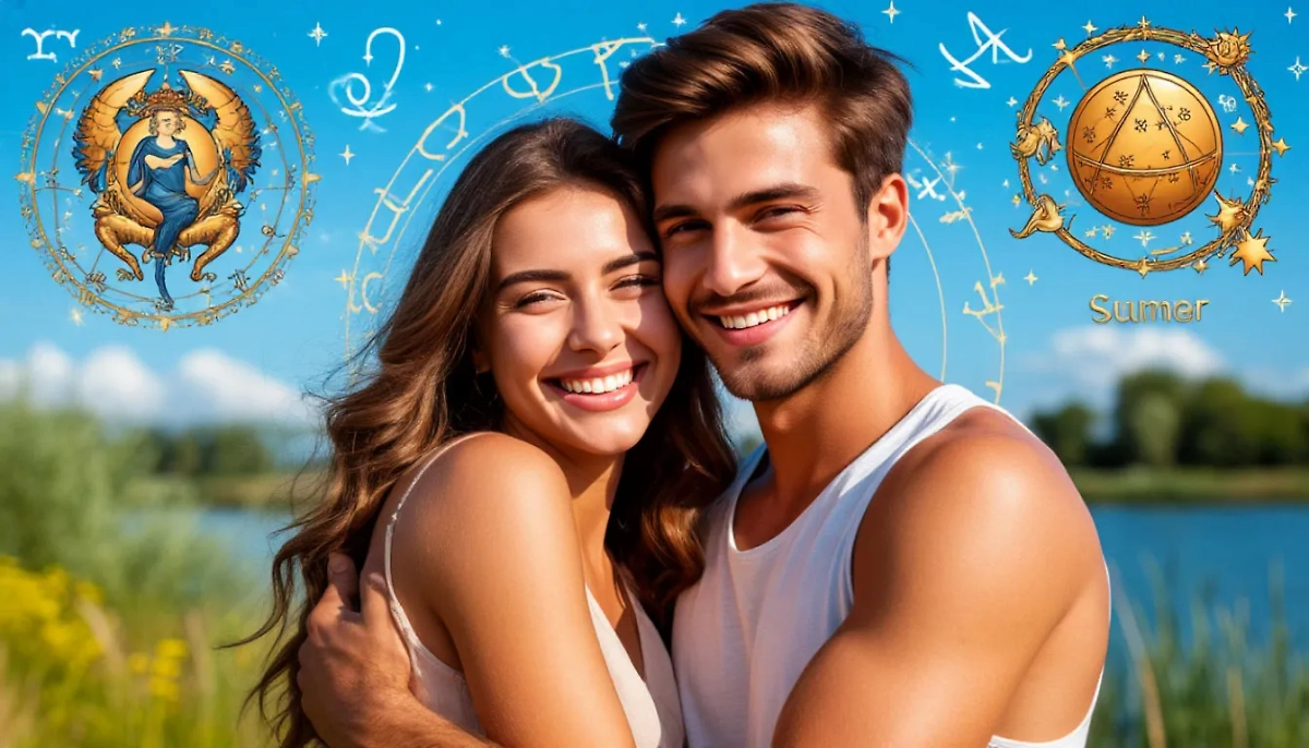 5 знаков зодиака, которых ждёт судьбоносная встреча летом 2025 года. Обложка © «Шедеврум»