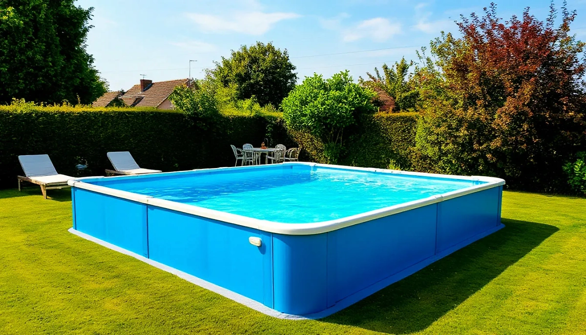 Бассейн на даче. Обложка © Шедеврум / Life.ru