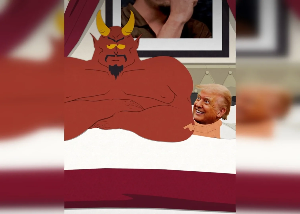 Кадр из первой серии 27-го сезона «Южного парка». Обложка © X / South Park