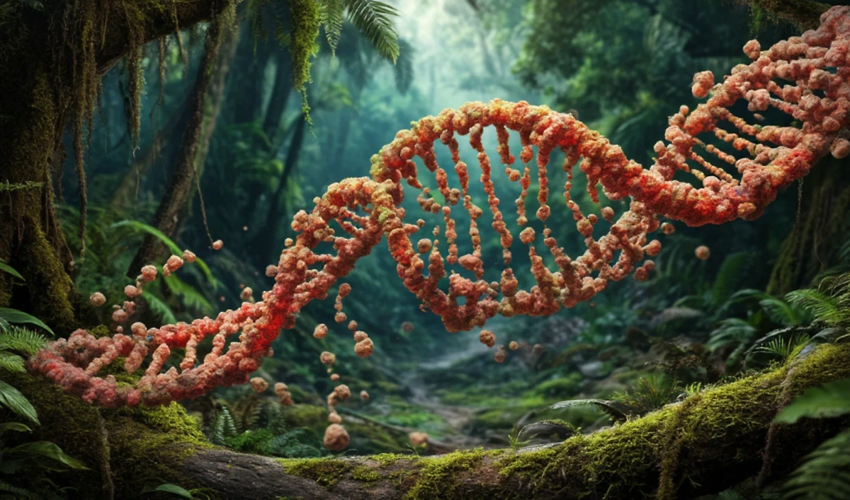 Какой бы ни была ваша ДНК, хорошо, что она есть... Дольше всего она, кстати, сохраняется в костях, зубах и вечной мерзлоте. Фото © «Шедеврум»