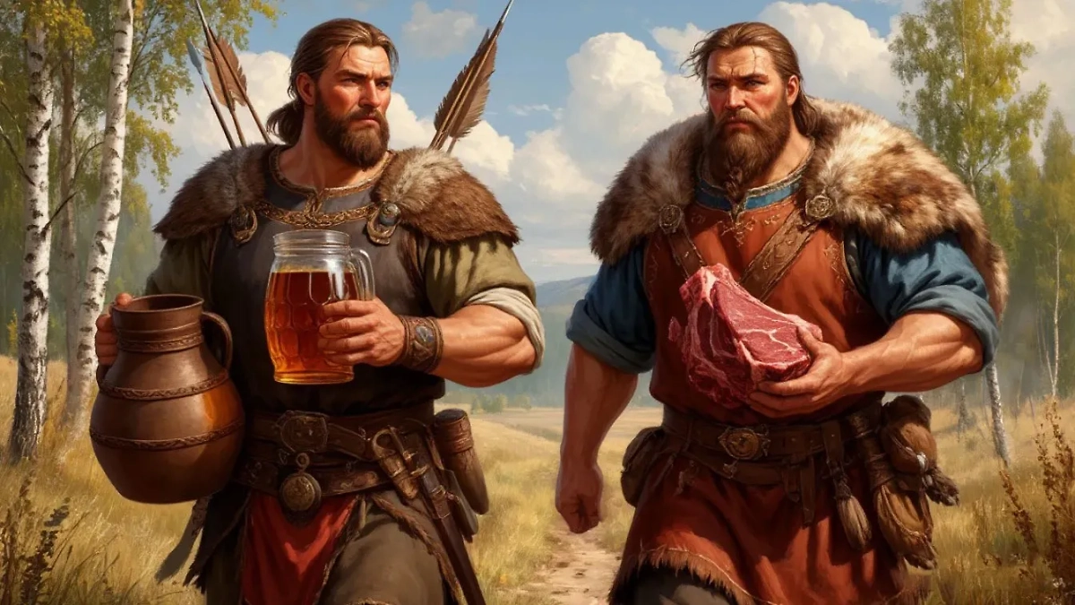 Диета русских богатырей: что ели древние воины для силы. Обложка © «Шедеврум»